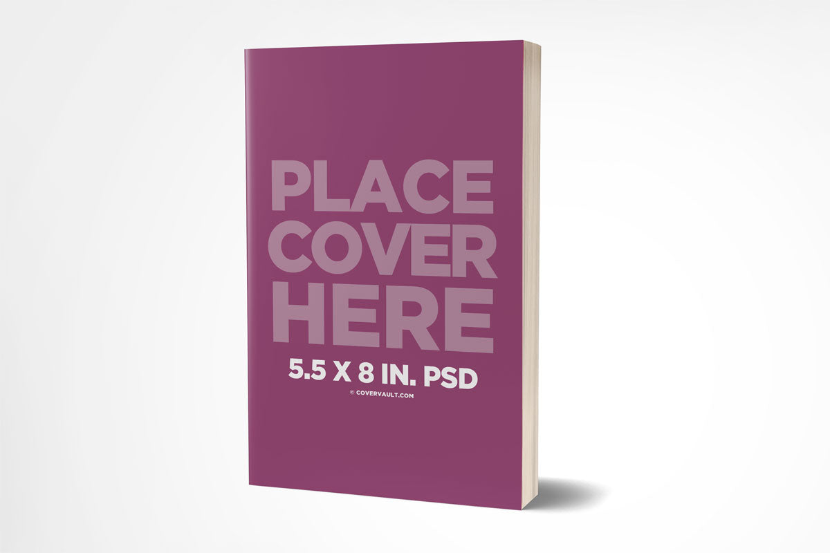 5.5 X 8 In. Paperback Mockup
