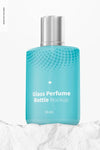50 Ml Glass Perfume Bottle Mockup Psd