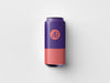 500Ml Can Top View Mockup