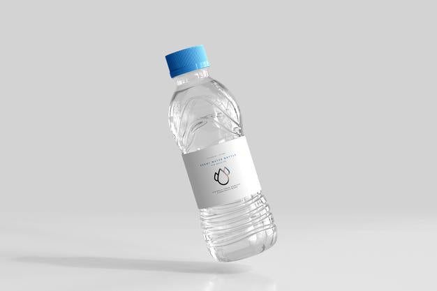 500Ml Fresh Water Bottle Mockup Psd