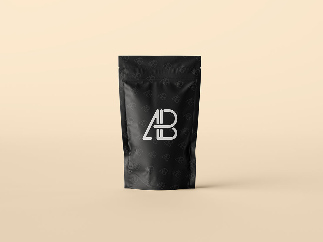 Pouch Bag Packaging Mockup PSD