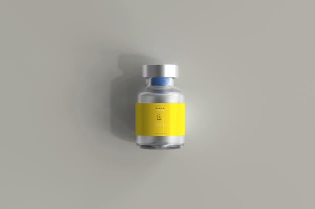 5Ml Vial Bottle Mock Up Psd
