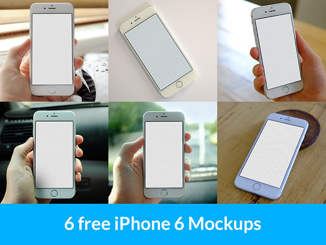 6 Iphone6 Mockups