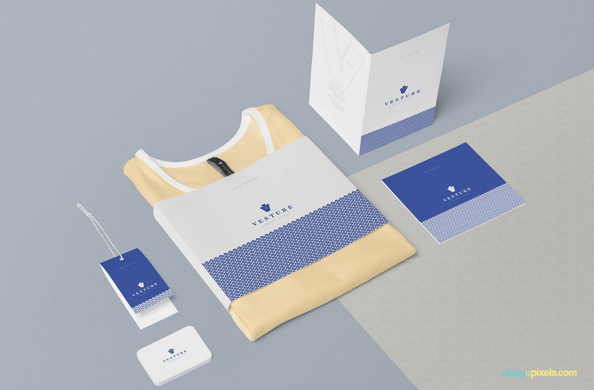 Fashion Branding Mockup Scene