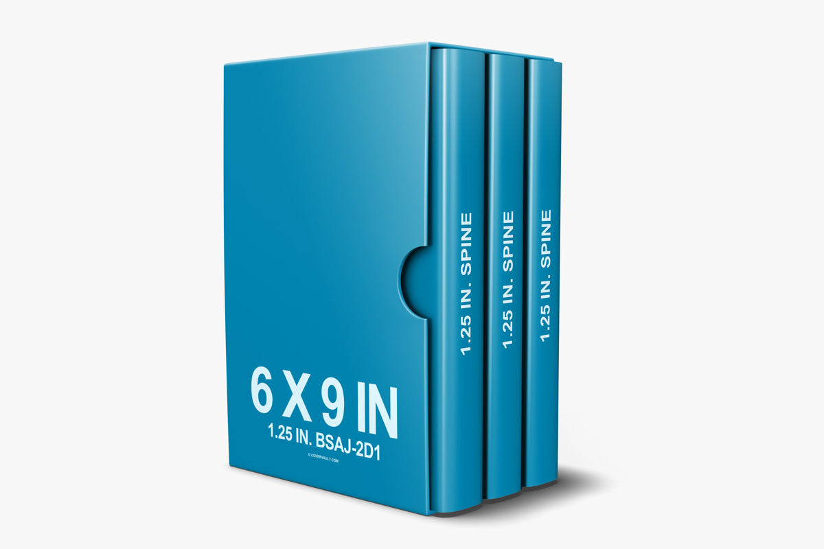 6 X 9 (3 Book) Box Set Mockup Template - Mockup Hunt