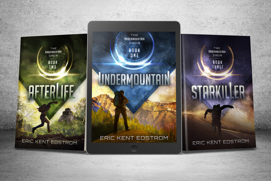 6 X 9 Book Series With Ereader Psd Mockup