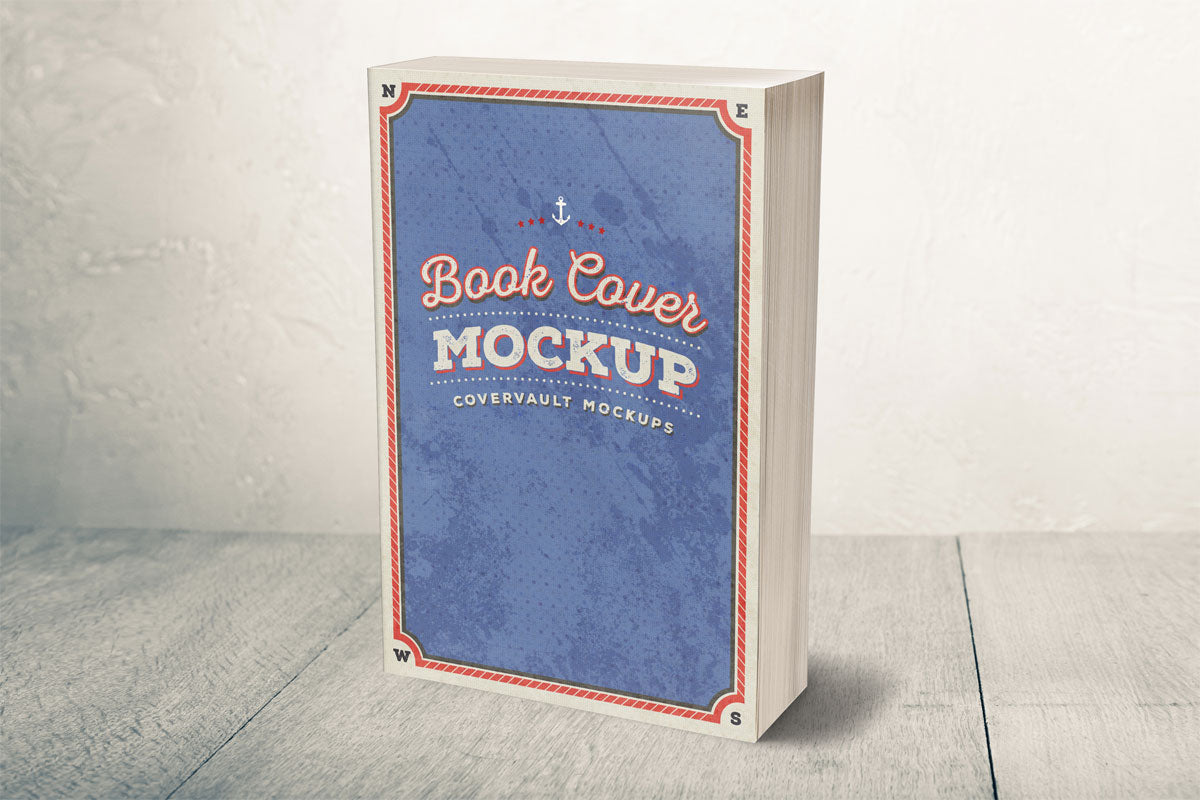 6 X 9 Mass Market Paperback 3D Book Mockup