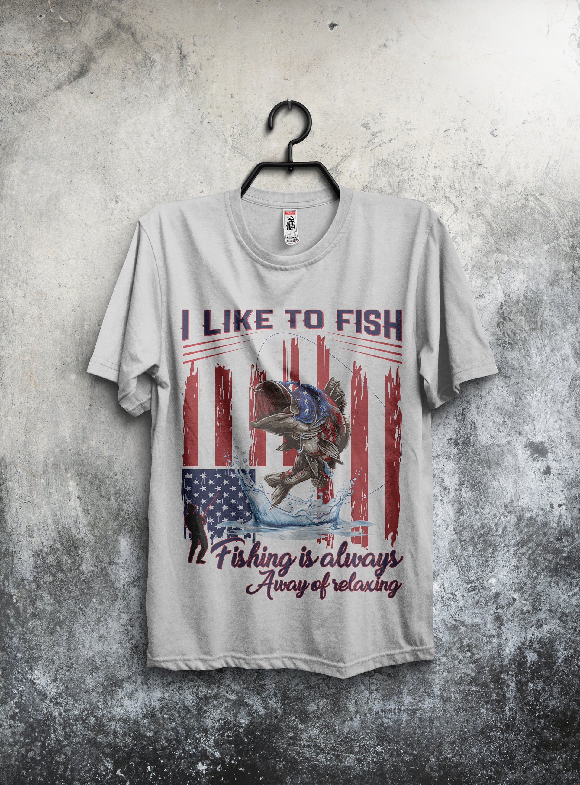Fishing T-Shirts Bundle With Free Mockup - Mockup Hunt