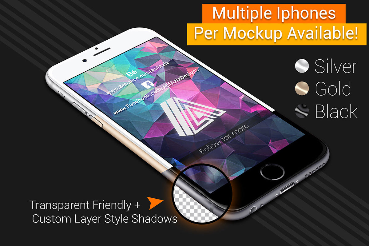 7 Psd Iphone Mockups