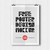 Clean Poster Design Mockup