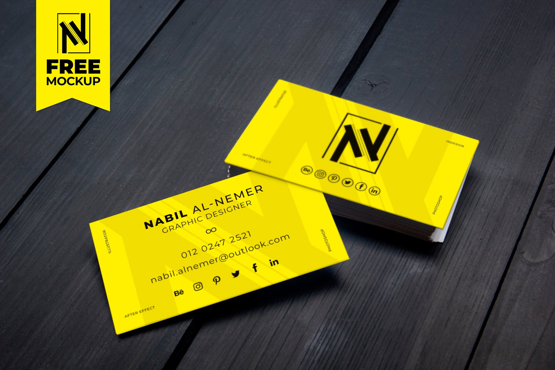 Business Card Mockup Vol-01 PSD