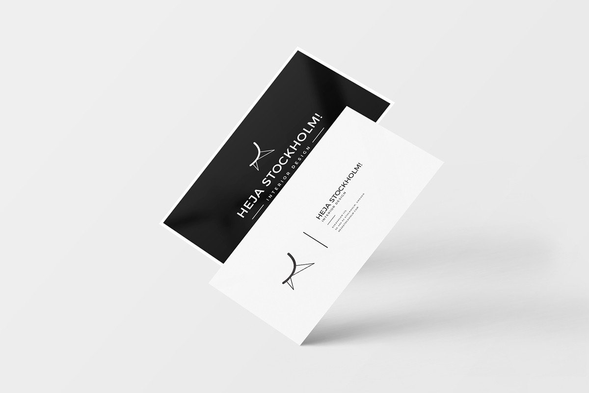 8 Clean Business Card Mockups