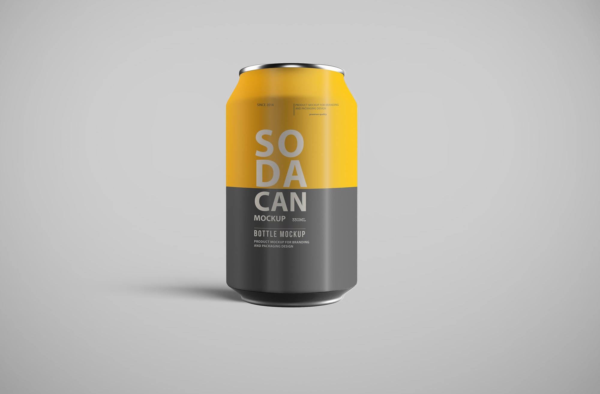 soda can blank template photoshop