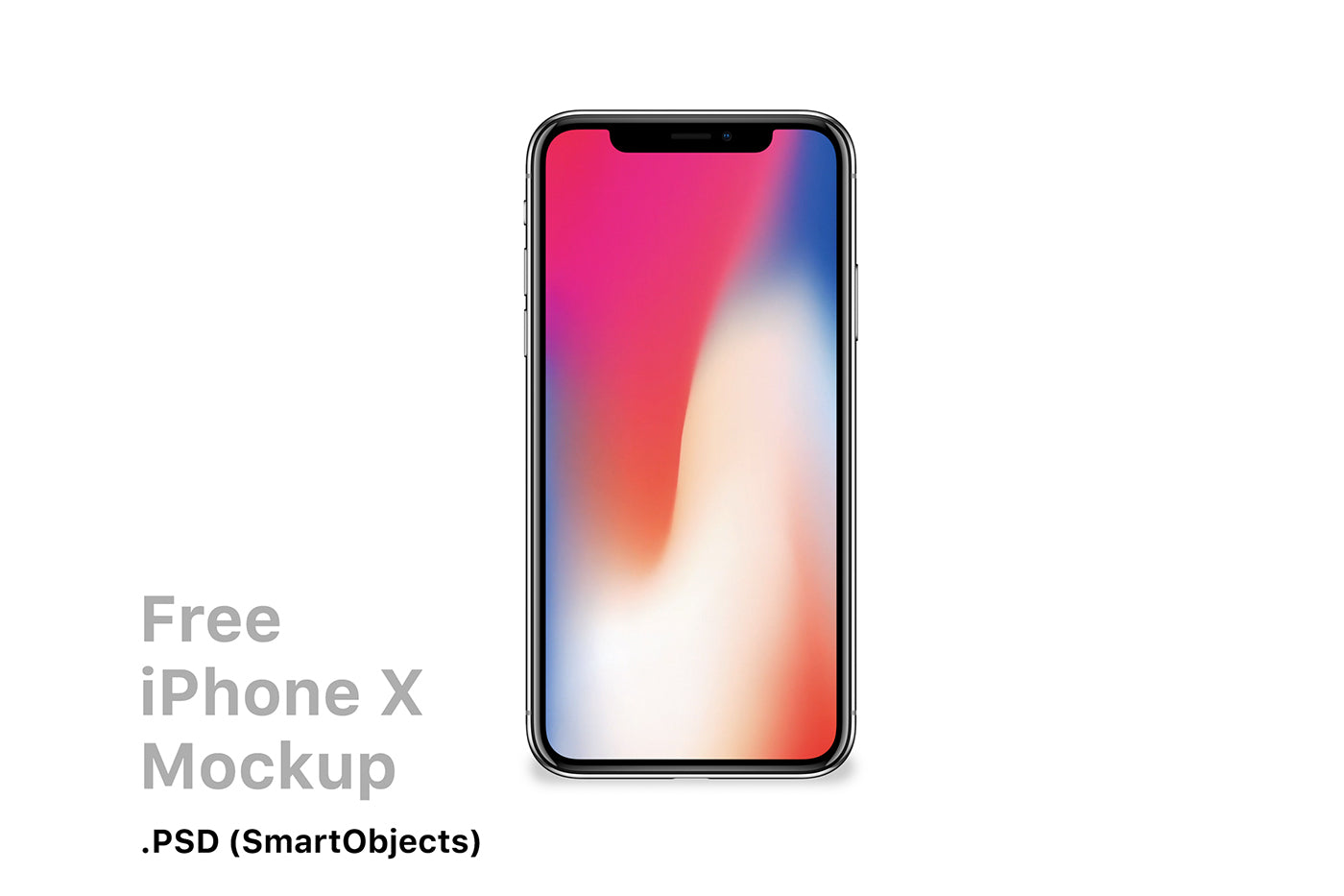 Clean and Perfect Space Gray iPhone Xx Mockup