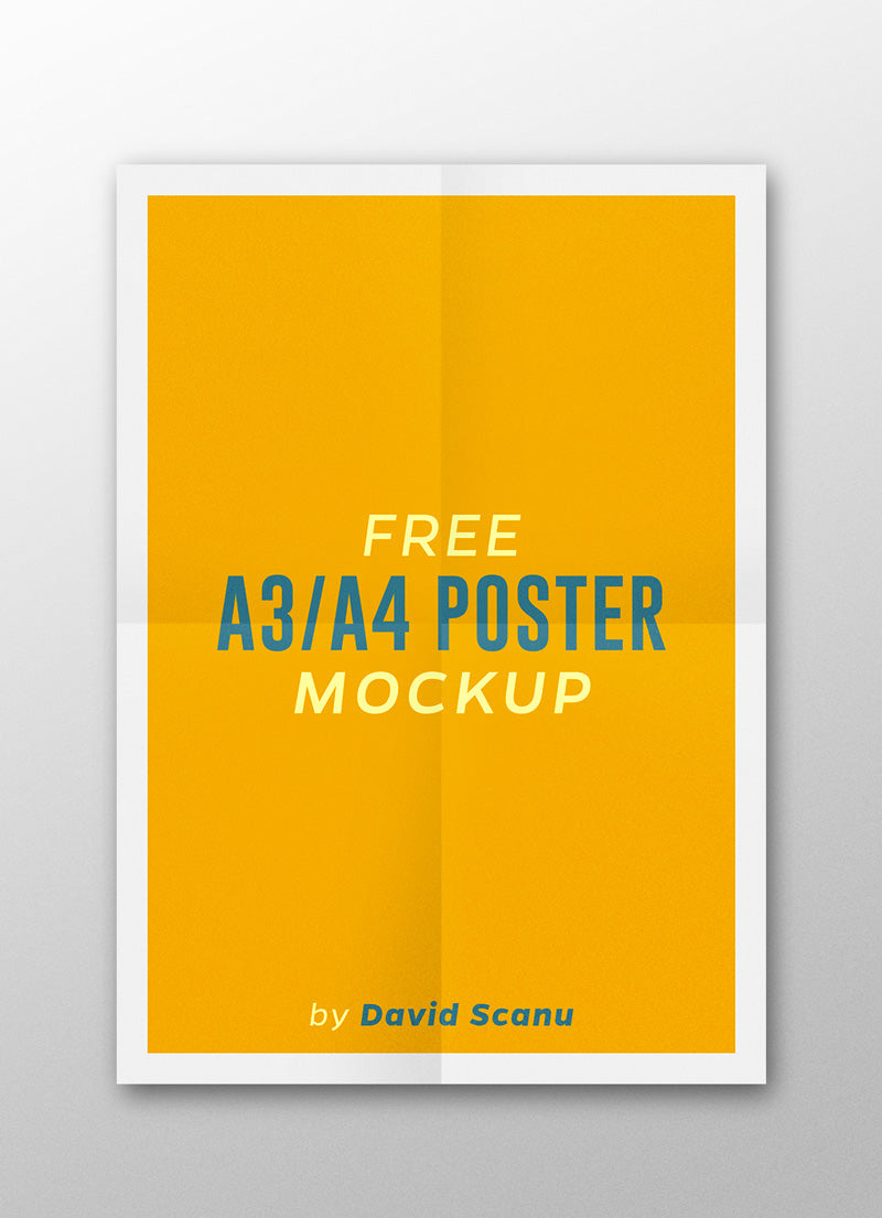A3/A4 Poster Mockup