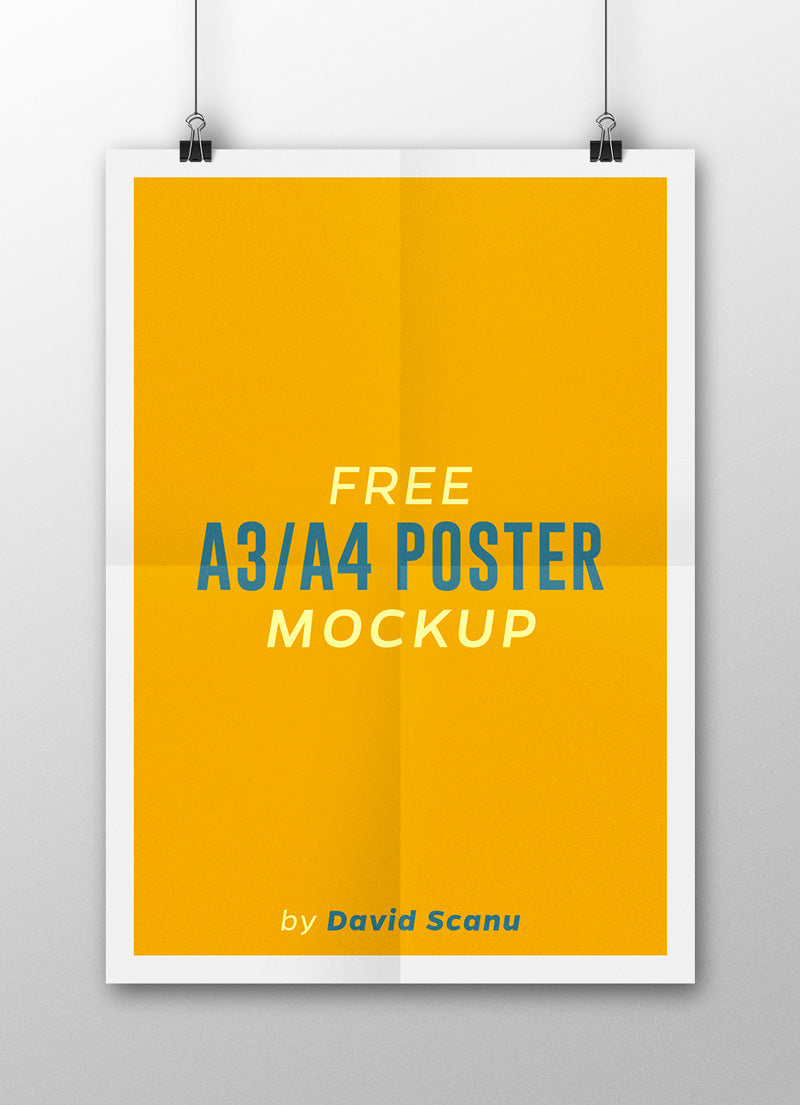 A3/A4 Poster Mockup