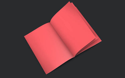 A4 Booklet Mockup with Open and Close Pages
