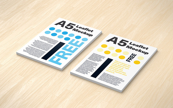 3 Mockup of Perfect Clean Leaflet