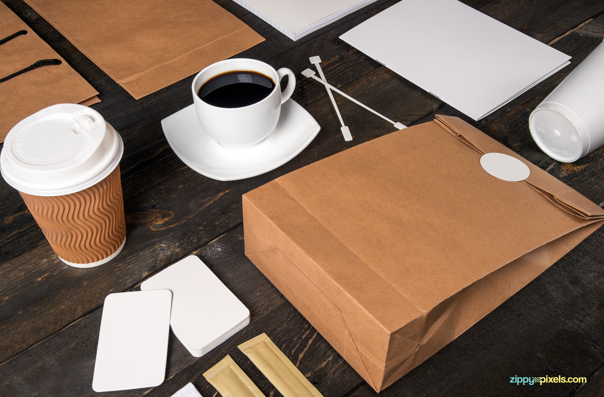Coffee Branding Mockup
