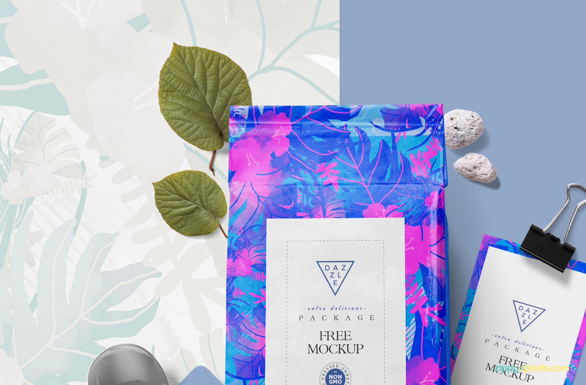 Packaging Pouch Mockup