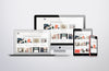 Apple iMac, Macbook, iPad and iPhone Responsive Screen MockUps
