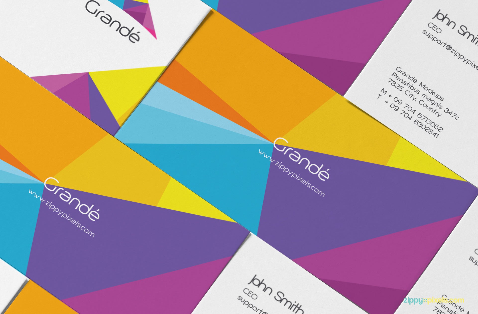 Stylish Personal Card Mockup