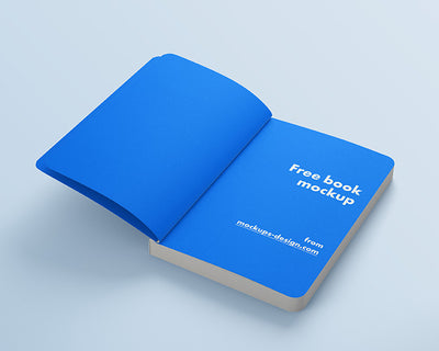 High Resolution Collection of Book Mockups with Round Corners