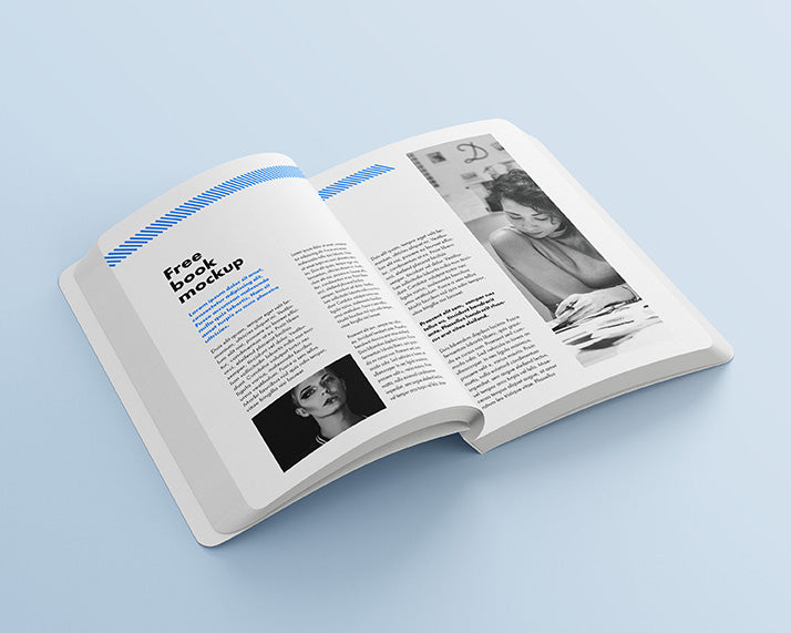 High Resolution Collection of Book Mockups with Round Corners