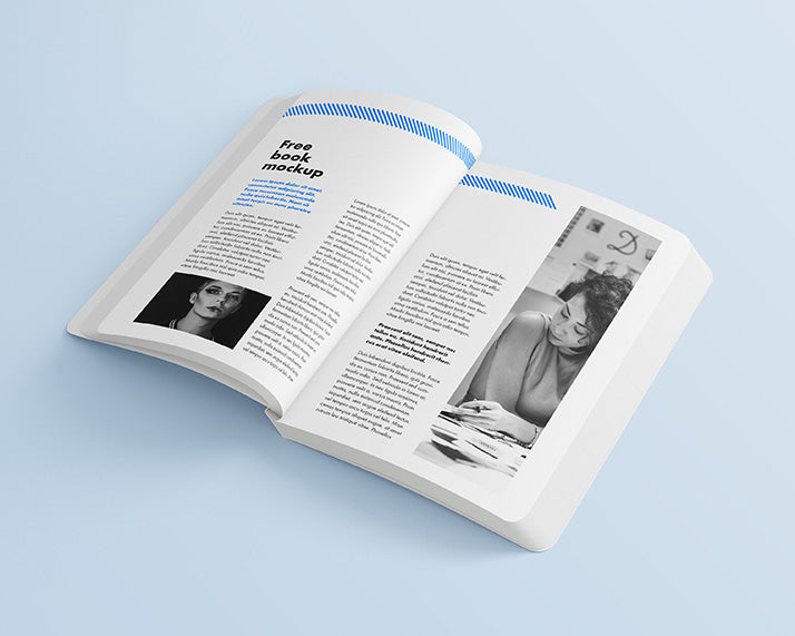 High Resolution Collection of Book Mockups with Round Corners