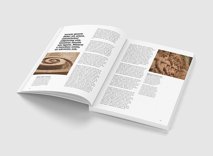 Set of 5 Clean and Whiet Book Mockups (Cover Included)