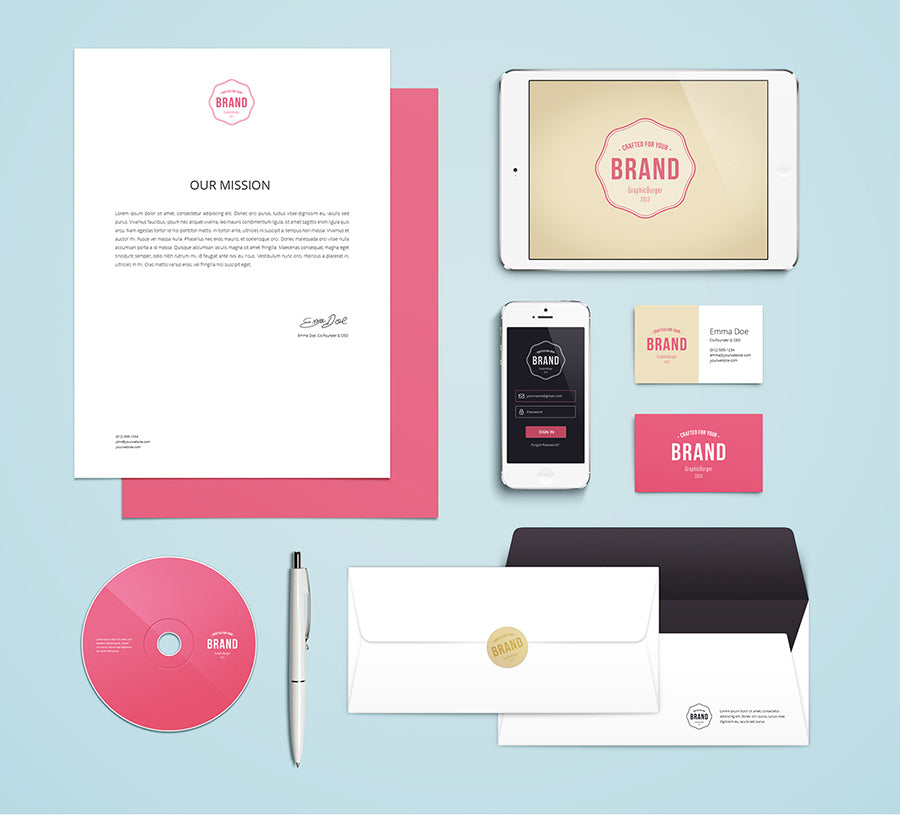 Branding Identity Mockup Set
