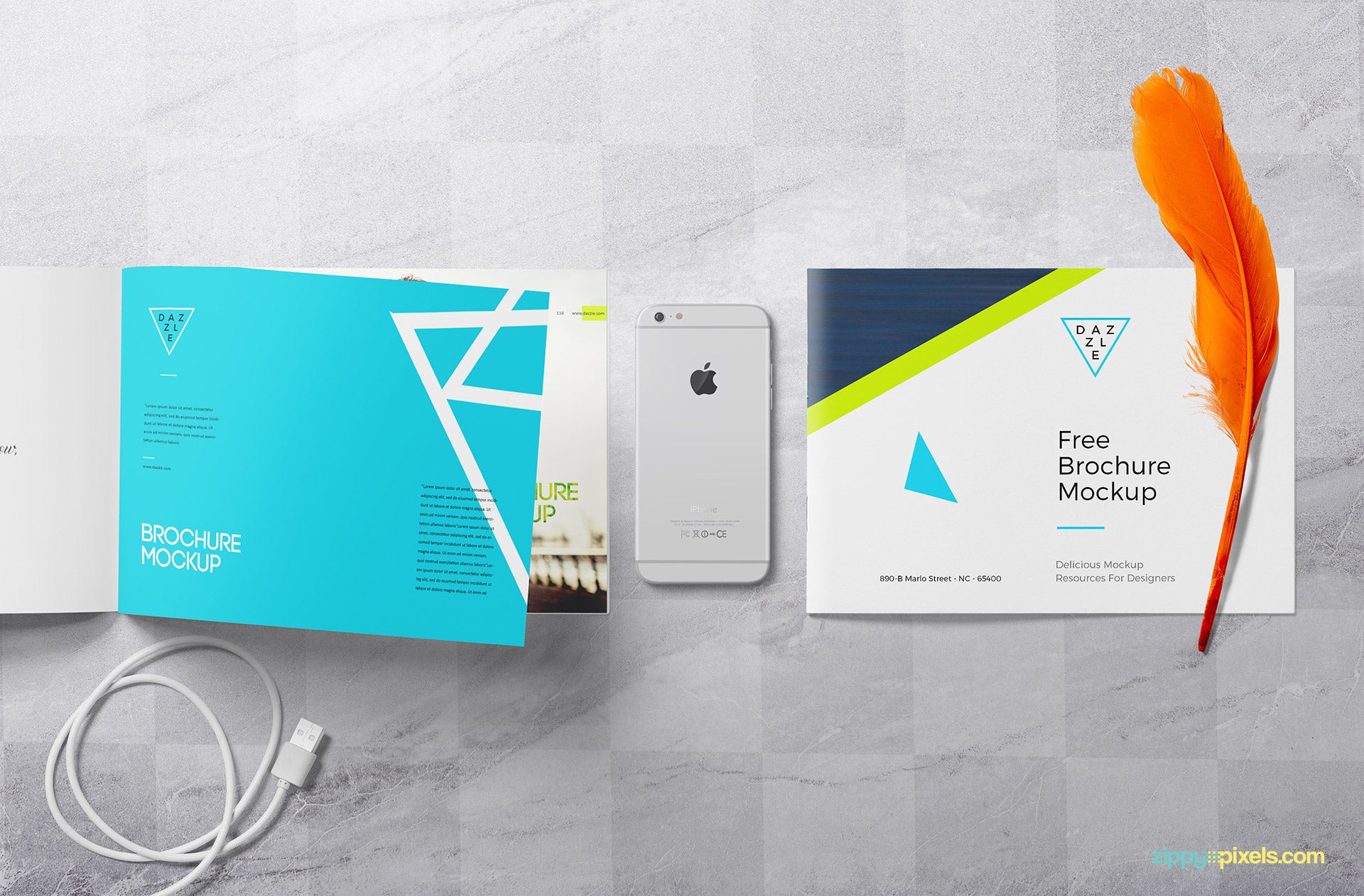 Brochure Mockup PSD