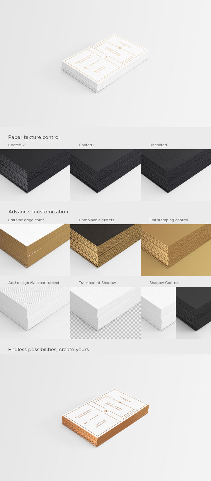 Business Card 85x54mm Mockup