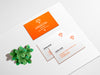 Clean Business Card PSD Mockup