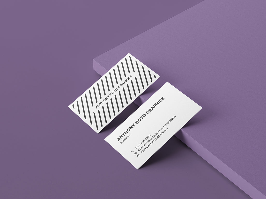 Business Cards Presentation Mockup