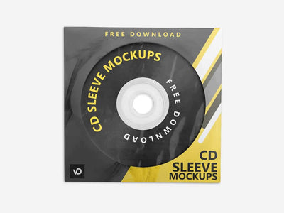 CD Sleeve Mockups