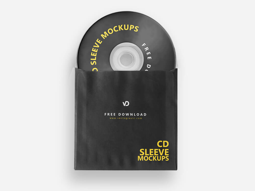 CD Sleeve Mockups
