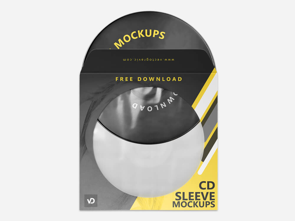 CD Sleeve Mockups