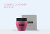 Cosmetics Containers Packaging Mockup