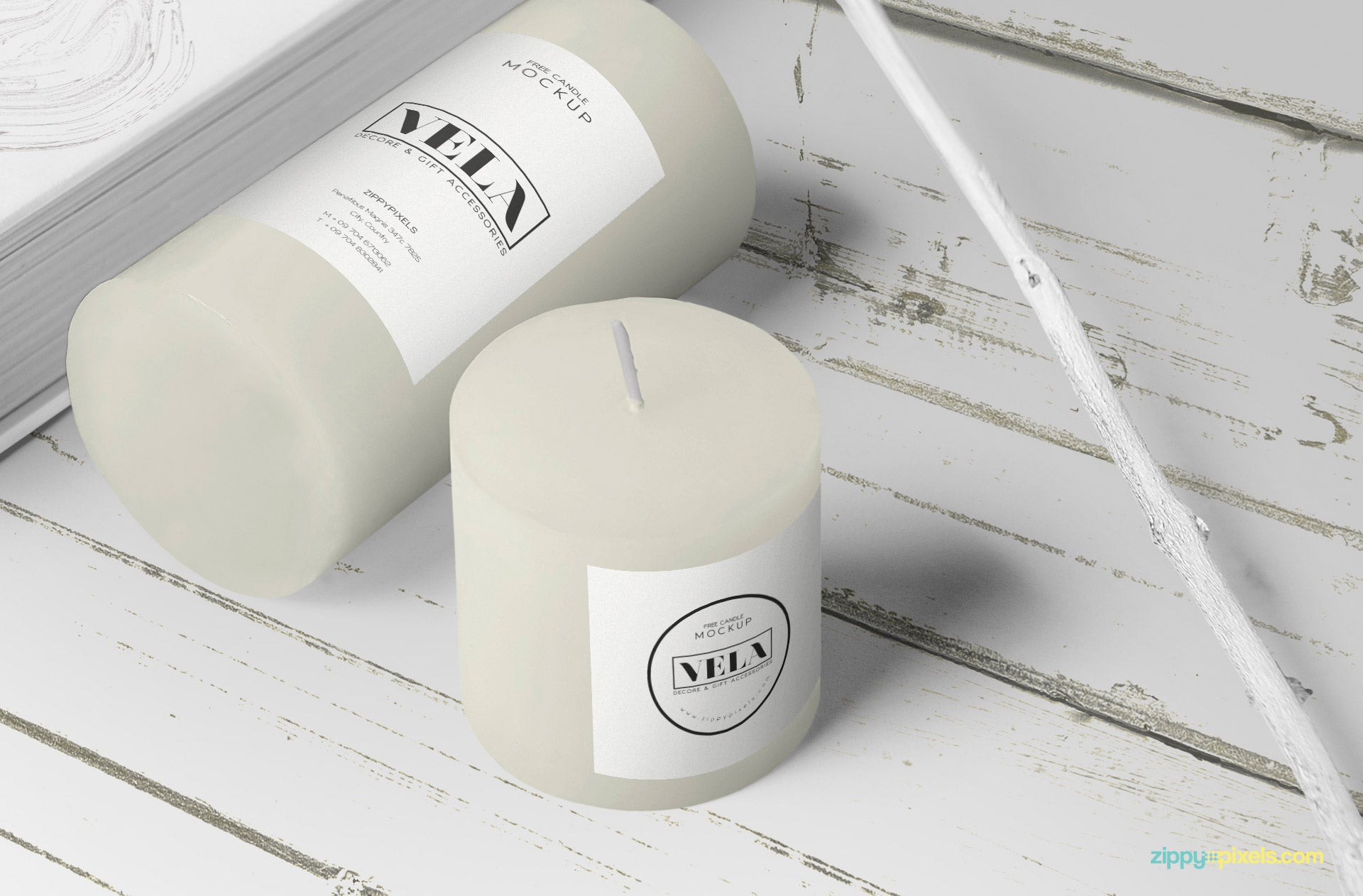 Awesome Candle Mockup