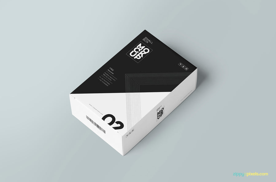 Customizable Card Box Mockup