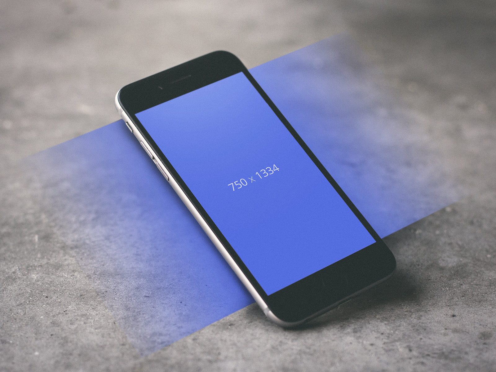 iPhone Floating Layers UI Mocku