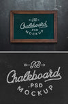 Chalkboard MockUp Frame PSD