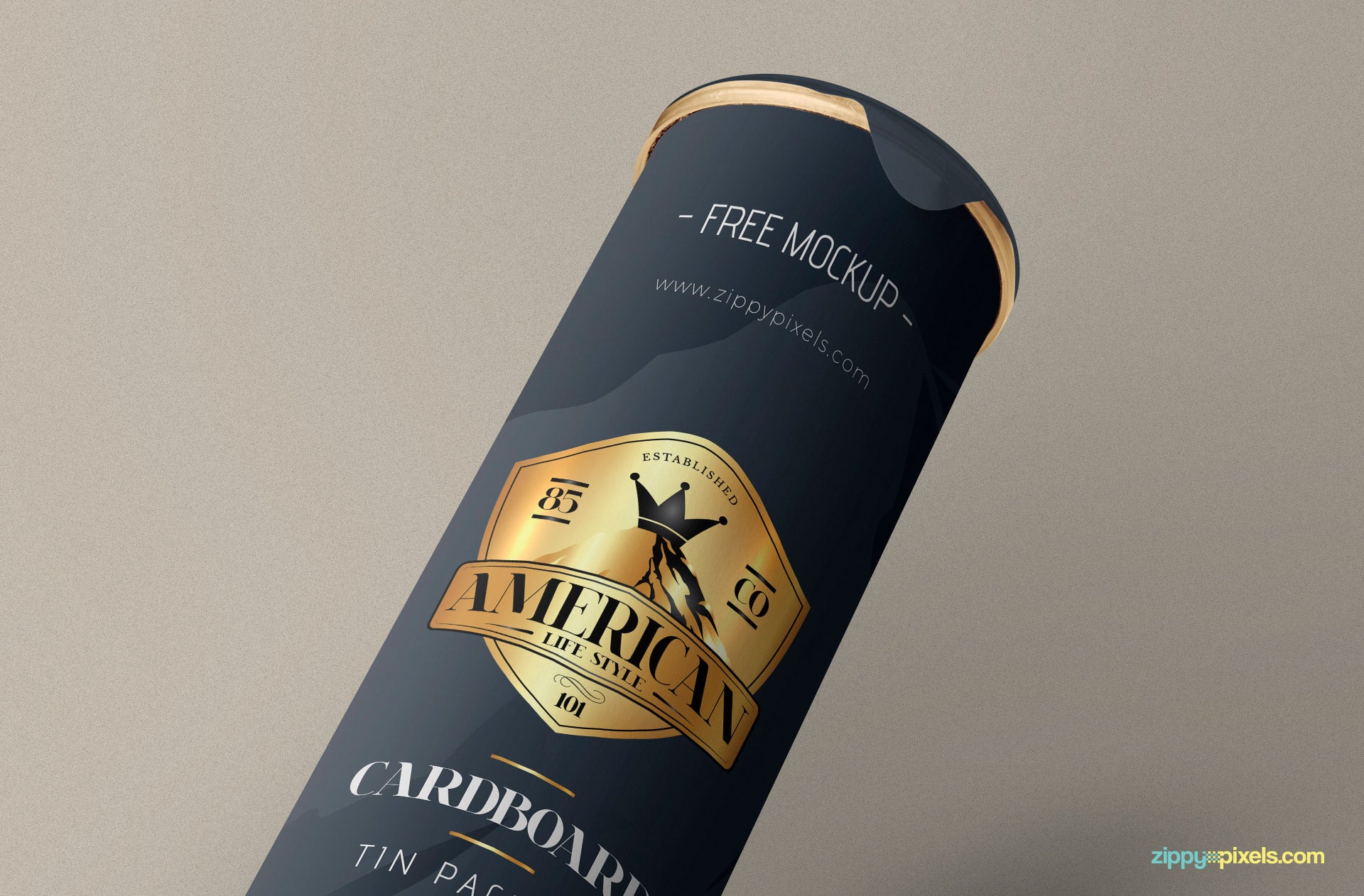 Stunning Cardboard Tube Mockup