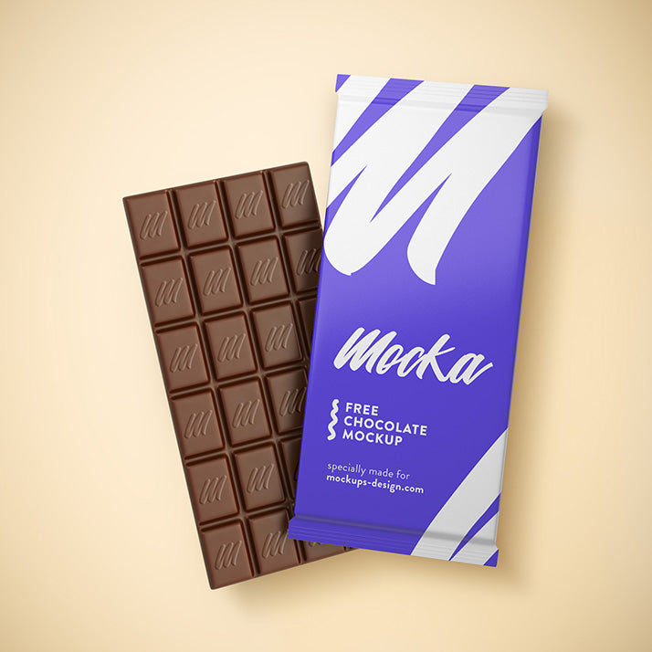 Chocolate Packaging Mockup