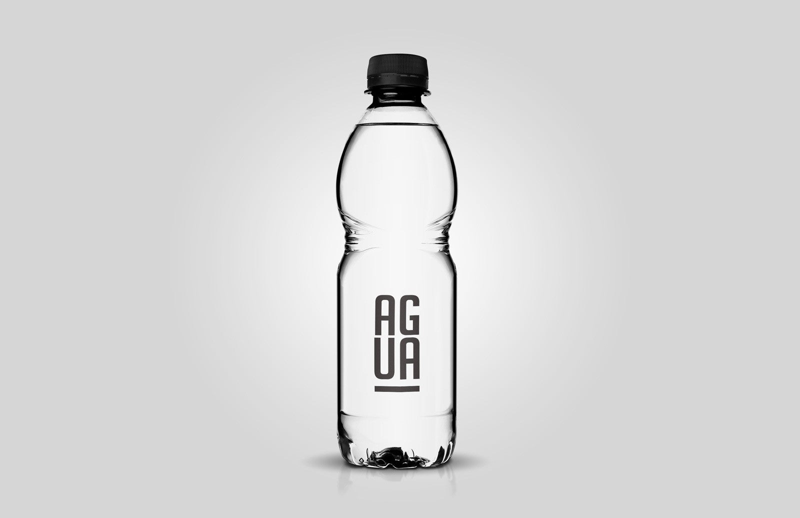 Clear Plastic Water Bottle Mockup - Free Download Images High