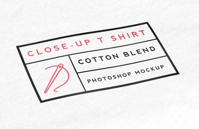 Close-Up T Shirt Mockup