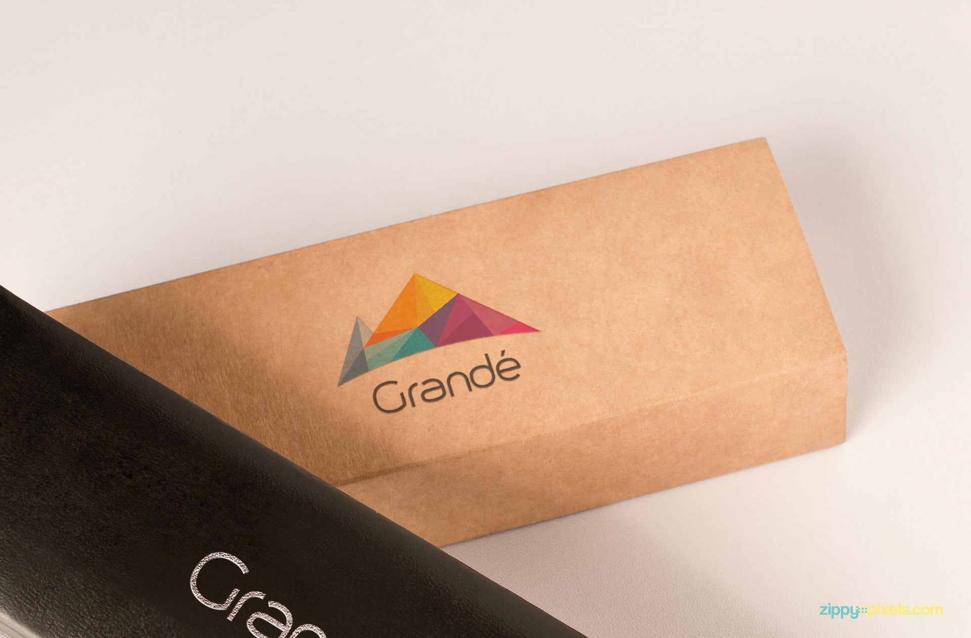 Rectangular Leather Box Mockup