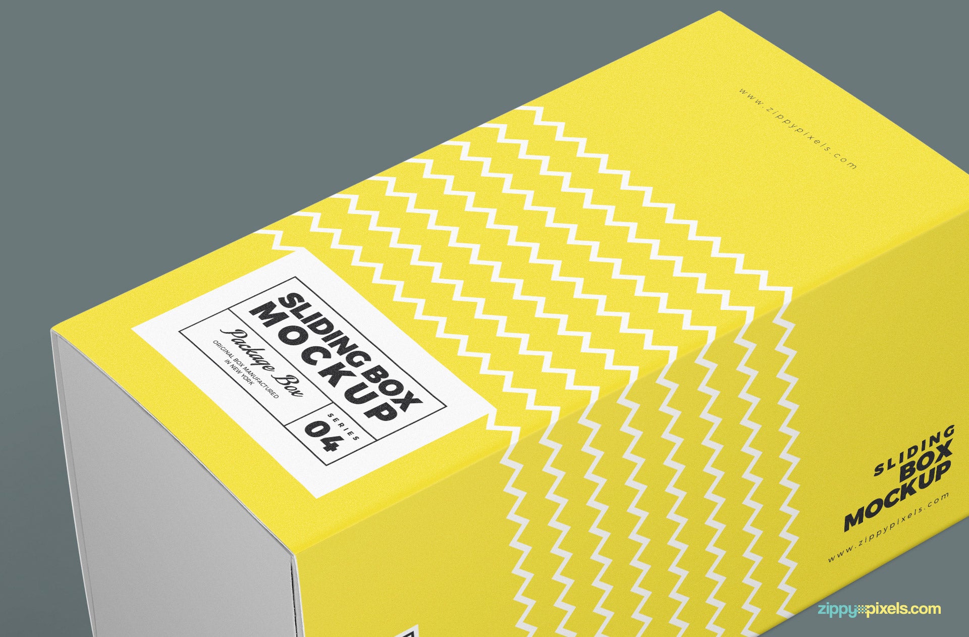 Set of 3Cardboard Drawer Box Mockups