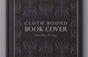 Cloth Bound Book Cover Mockup
